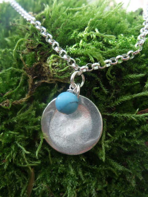 Turquoise Round Stone Bead
